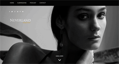 Desktop Screenshot of neverlandmag.com